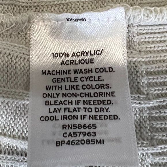 NWOT BP Reagan Rib Crop Sweater‎ in Ivory (S) - Picture 8 of 10